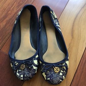 Tory Burch charm Ballet flats
